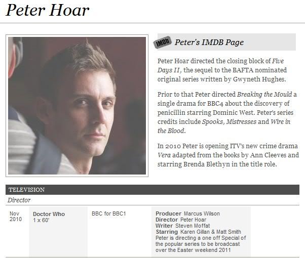 Peter Hoar Profile, from Curtis Brown