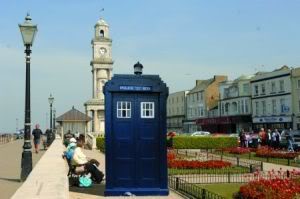 How the TARDIS might look on the seafront. Herne Bay Gazette