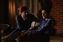 Class - Ep2 - The Coach With The Dragon Tattoo - Varun (AARON NEIL), Ram (FADY ELSAYED) (Credit: BBC/Simon Ridgeway)