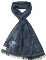 TARDIS Scarf (Blue &amp; Grey) (Credit: Lovarzi)