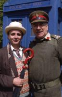 Nicholas Courtney, Sylvester McCoy: (Credit:BBC)