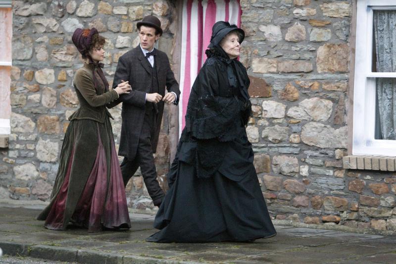 The Crimson Horror. Photos: BBC/Adrian Rogers/Ray Burmiston
