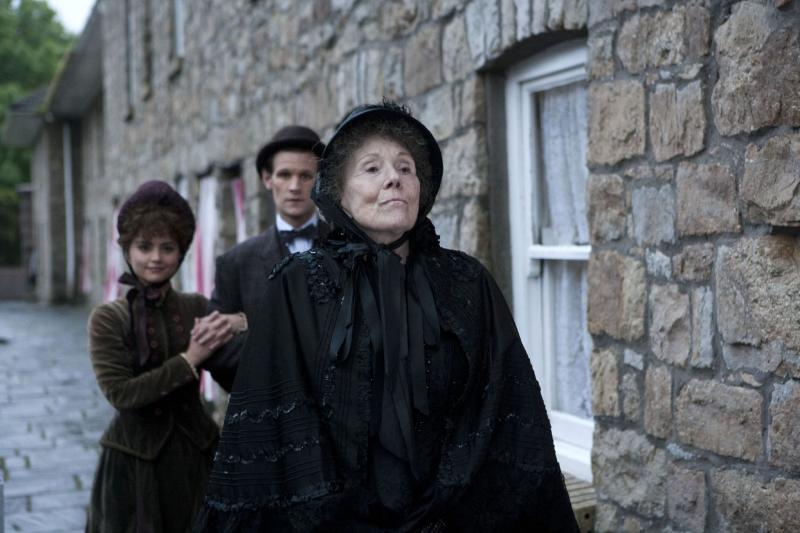 The Crimson Horror. Photos: BBC/Adrian Rogers/Ray Burmiston