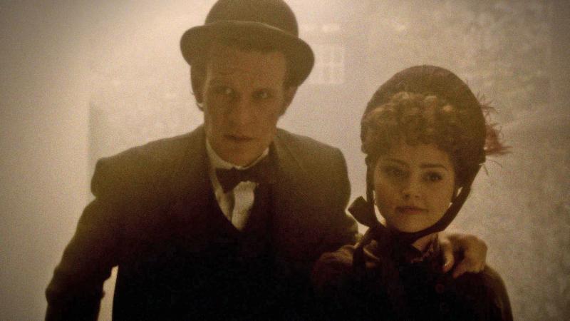 The Crimson Horror. Photos: BBC/Adrian Rogers/Ray Burmiston