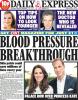 The Daily Express Front Cover, 5 Aug 2013 (Credit: The Daily Express)