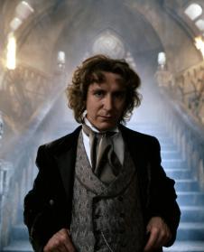 Paul McGann as The Doctor (publicity photo from The TV Movie) (Credit: BBC)