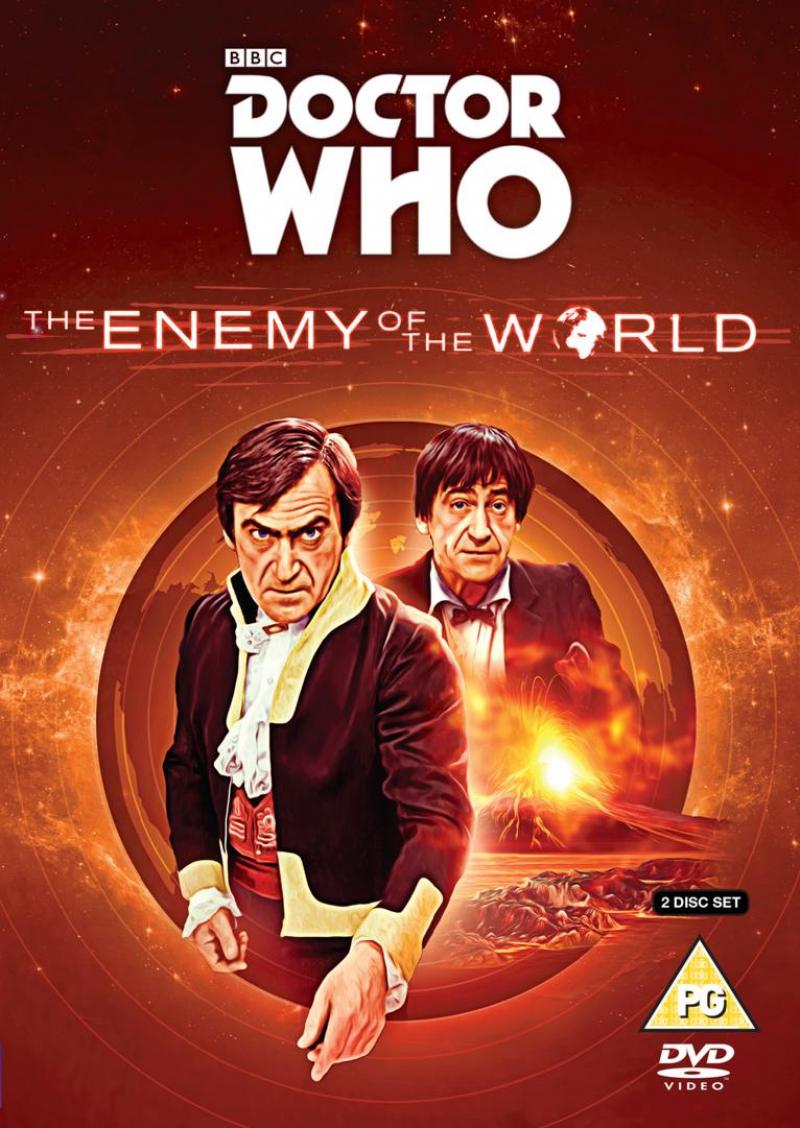 The Enemy of the World - DVD Cover. (Credit: BBC Worldwide)