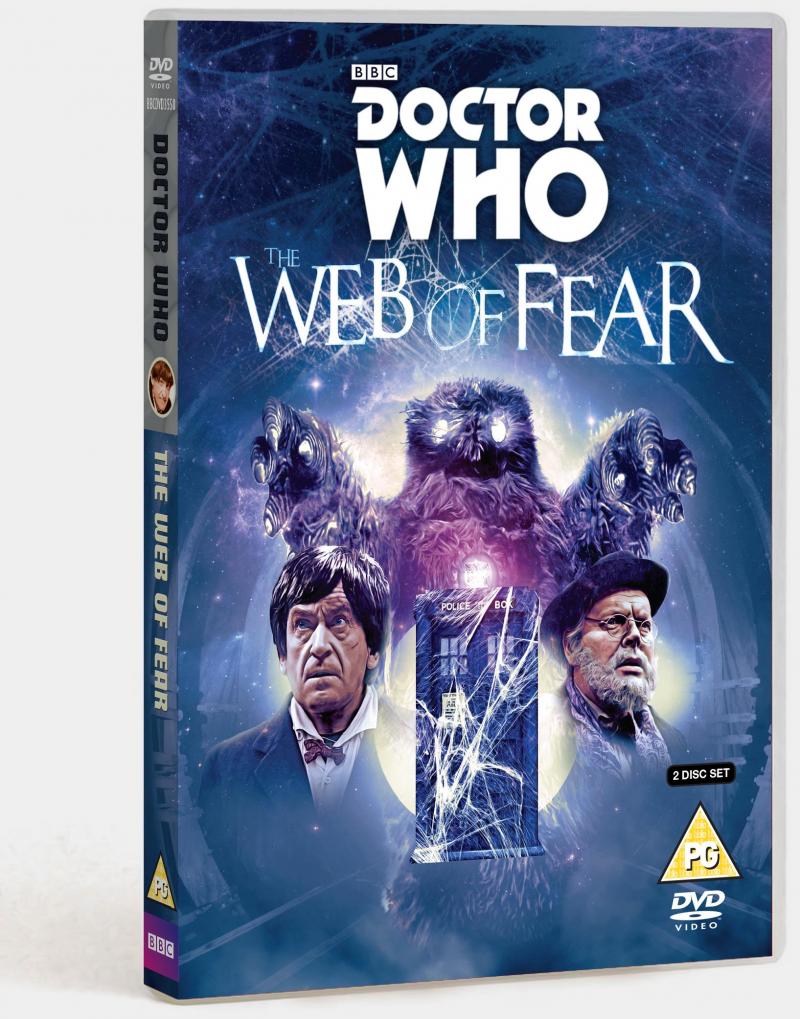 The Web of Fear - DVD Cover. (Credit: BBC Worldwide)