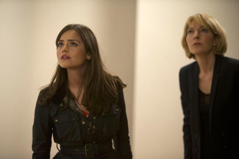 Jenna Coleman and Jemma Redgrave (Credit: BBC/Adrian Rogers)