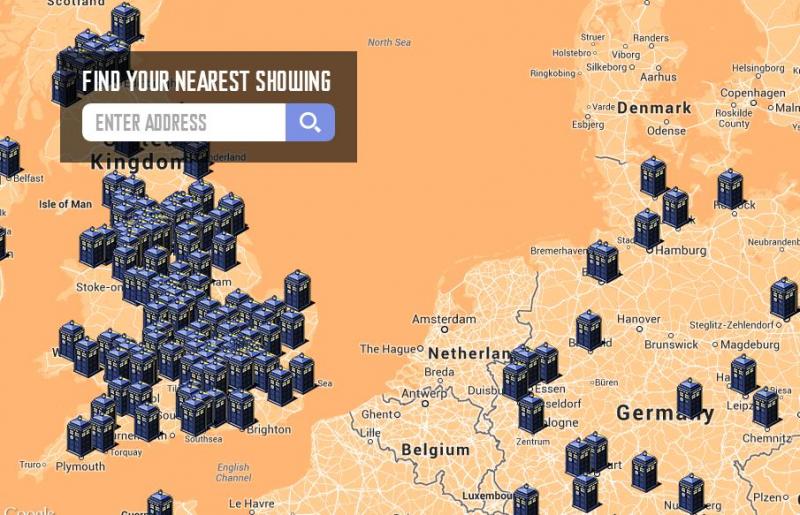 Find a Cinema Venue for The Day of the Doctor (Credit: BBC Worldwide)