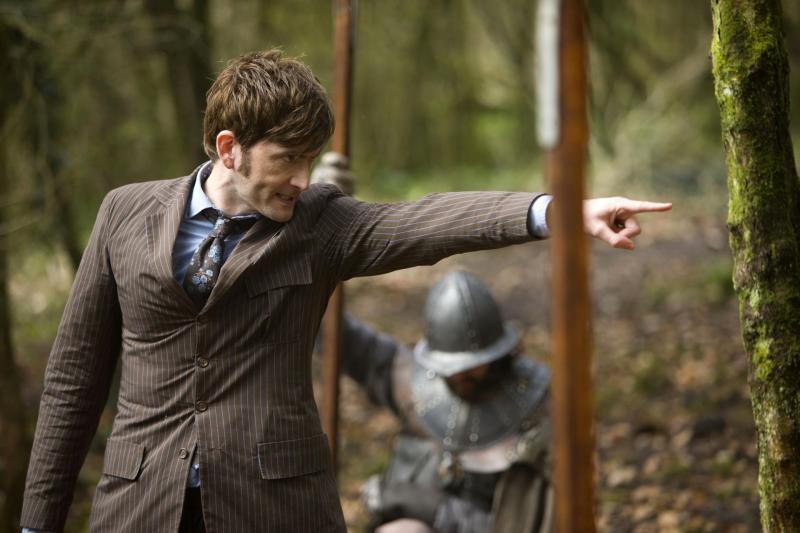 David Tennant as The Doctor. Credit: BBC/Adrian Rogers