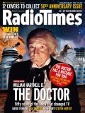 50th Anniversary Radio Times cover featuring The First Doctor, as revealed by DiscoverTV and RadioTimes.com