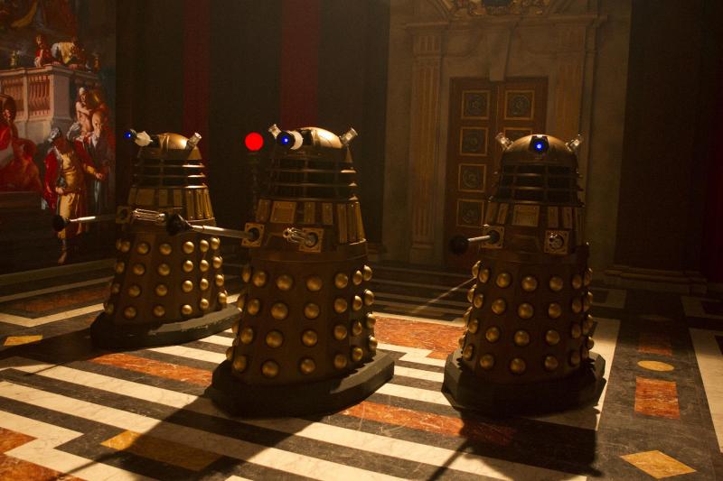 Daleks. Image: BBC/Adrian Rogers