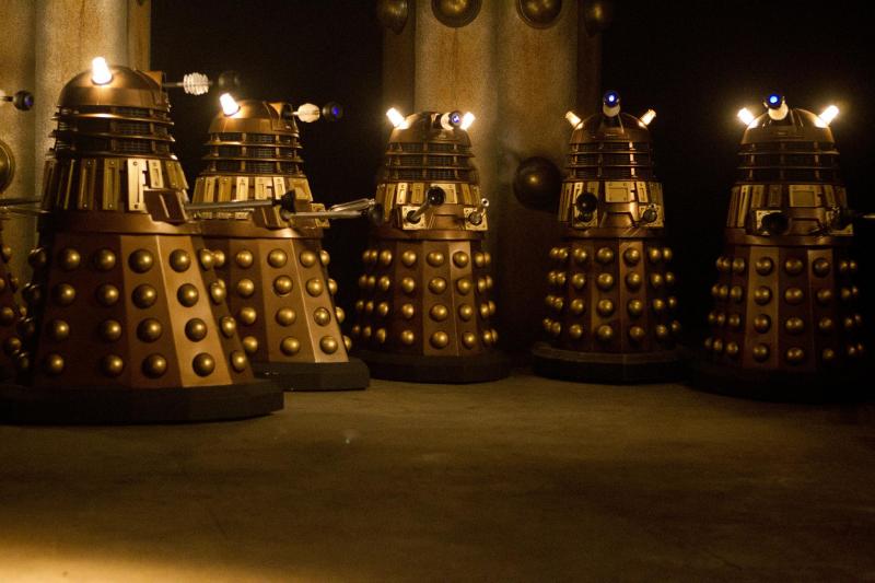 Daleks. Image: BBC/Adrian Rogers