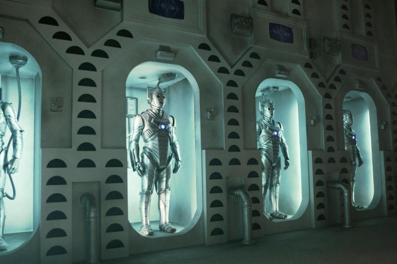 Cybermen. Image: BBC/Adrian Rogers