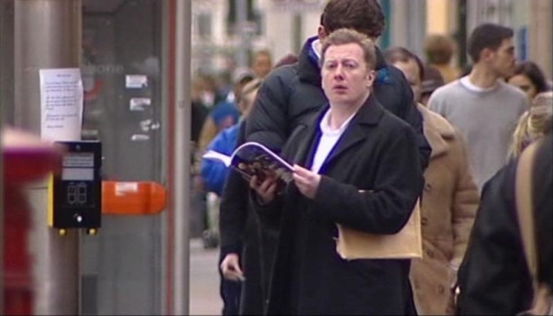 Matthew Sweet on The Culture Show, 17th March 2005. Image: BBC