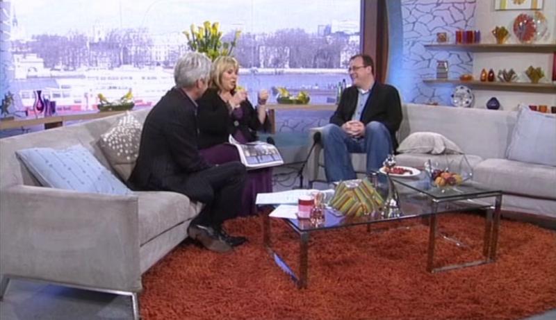Russell T Davies on This Morning, 23rd March 2005. Image: ITV