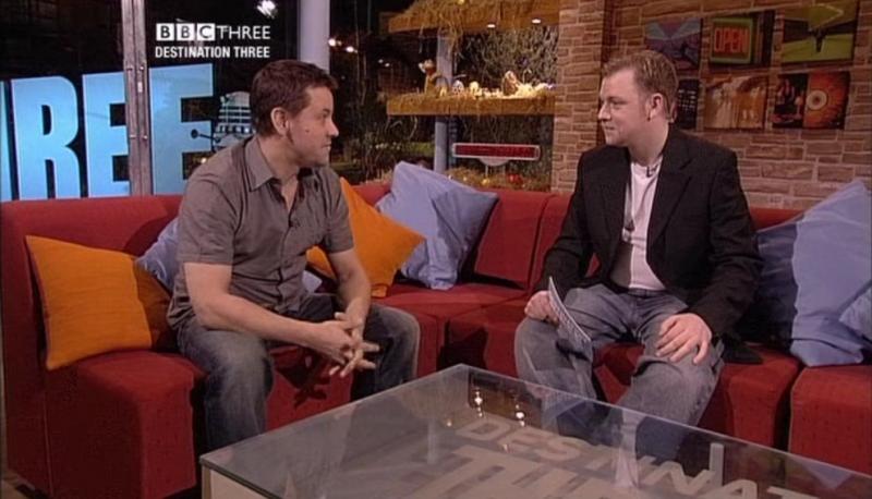 Mark Cossey on Destination Three, 26th March 2005. Image: BBC