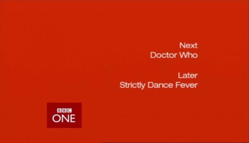 Doctor Who ident, 26th March 2005. Image: BBC