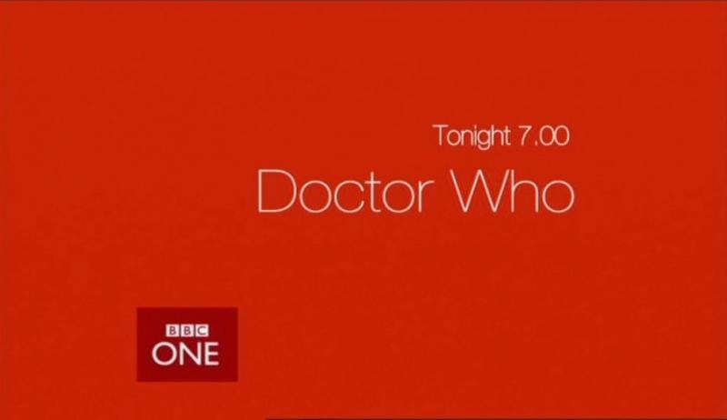 Doctor Who ident, 26th March 2005. Image: BBC