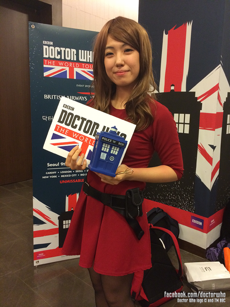 The impossible girl... Clara cosplay. Photo: BBC Worldwide