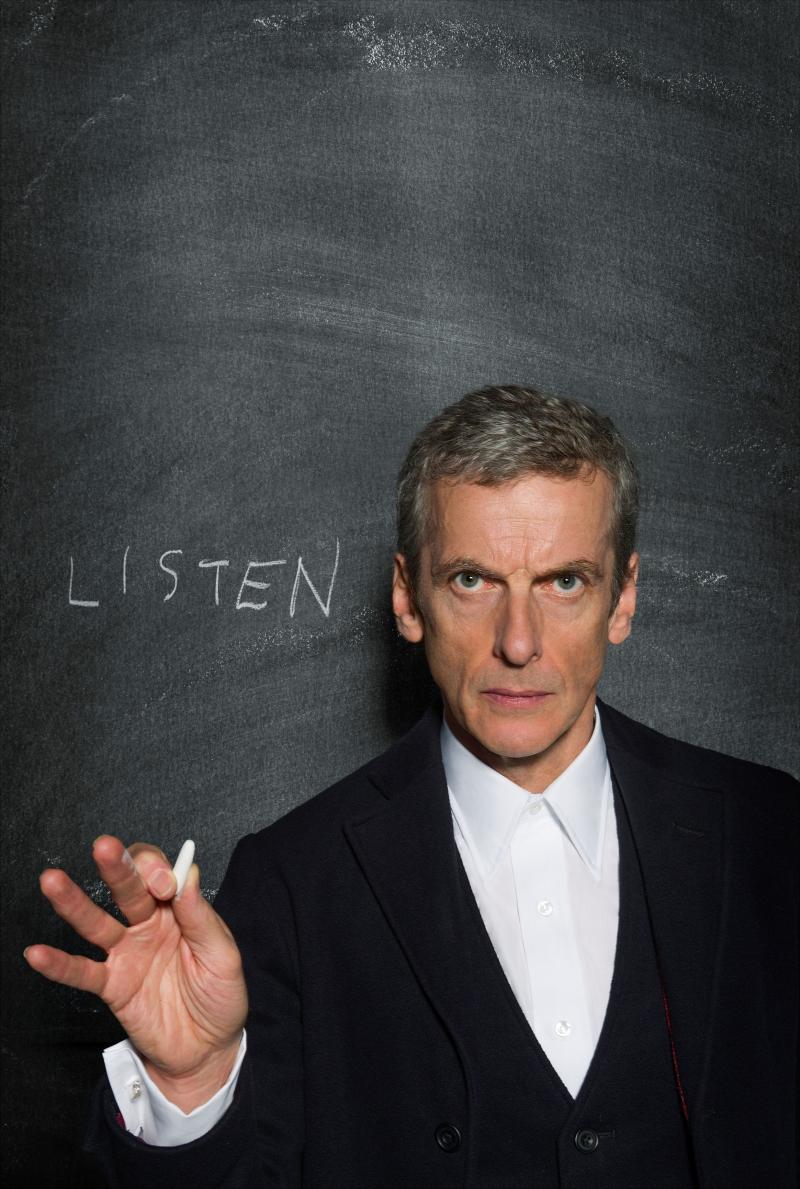 The Doctor - Listen. Photo: Ray Burmistan, BBC Worldwide 2014