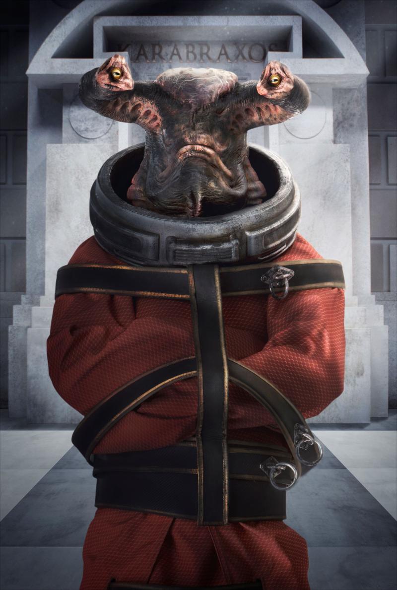 Saibra (Pippa Bennett-Warner) - Time Heist. Photo: Ray Burmistan, BBC Worldwide 2014