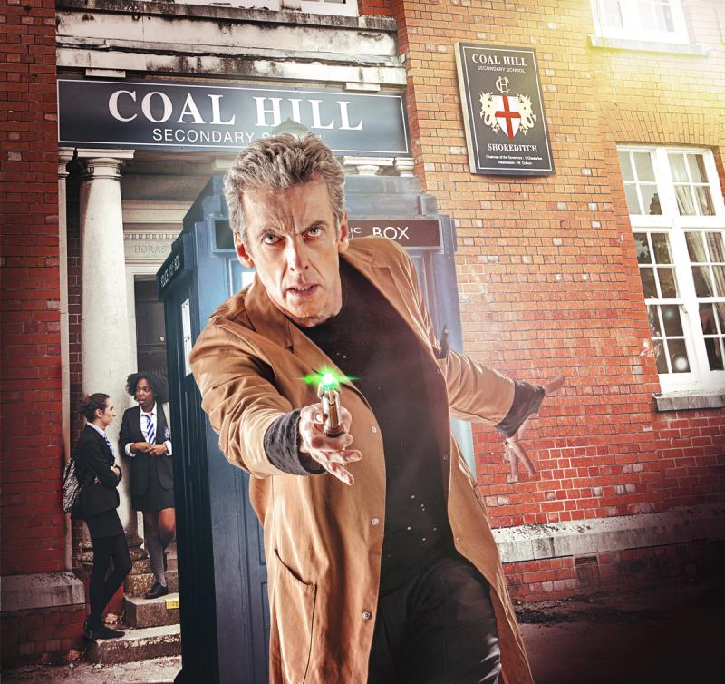 The Doctor - The Caretaker. Photo: Adrian Rogers, BBC Worldwide 2014