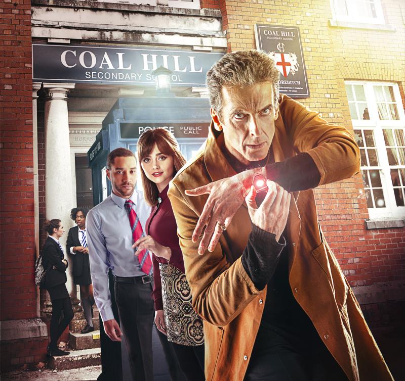 The Doctor - The Caretaker. Photo: Adrian Rogers, BBC Worldwide 2014