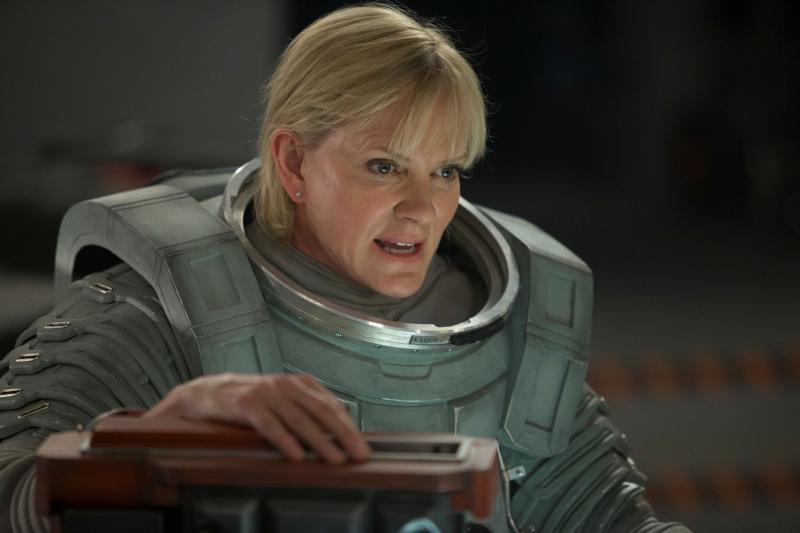  Lundvik (Hermione Norris) - Kill the Moon. Photo: Adrian Rogers, BBC Worldwide 2014