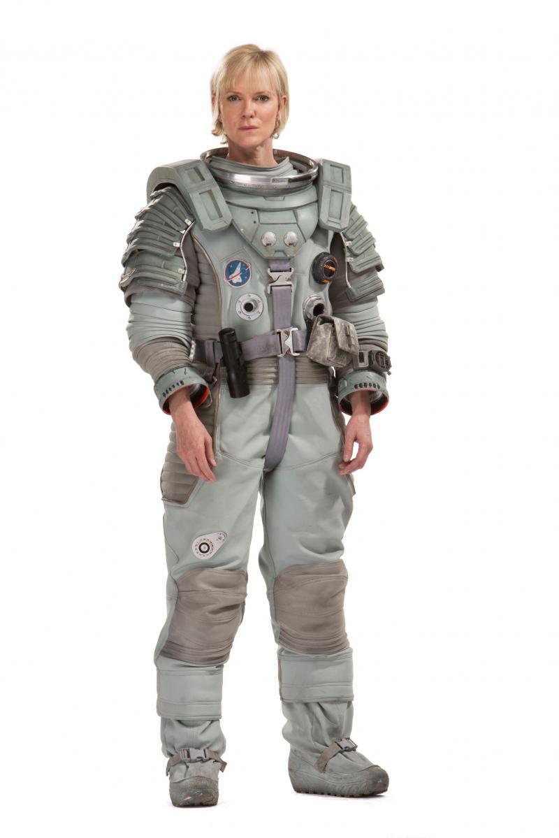 Lundvik (Hermione Norris) - Kill the Moon. Photo: Adrian Rogers, BBC Worldwide 2014