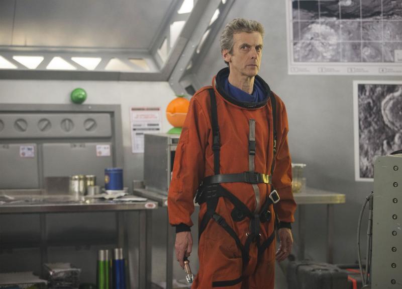 The Doctor (Peter Capaldi) - Kill the Moon. Photo: Adrian Rogers, BBC Worldwide 2014