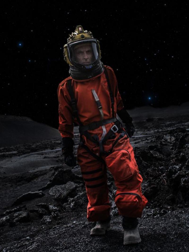 The Doctor on the Moon (Credit: BBC/Adrian Rogers)