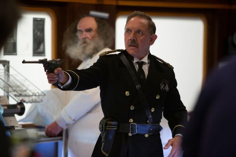 Mummy On The Orient Express -  Captain Quell (David Bamber) (Credit: Adrian Rogers, BBC/BBC Worldwide 2014)