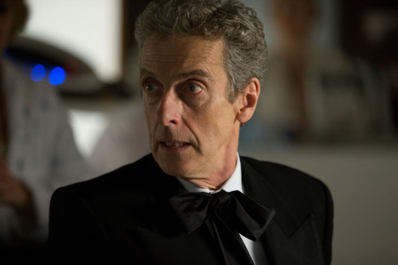 Mummy On The Orient Express - The Doctor (Peter Capaldi) (Credit: Adrian Rogers, BBC/BBC Worldwide 2014)