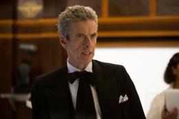 Mummy On The Orient Express - The Doctor (Peter Capaldi) (Credit: Adrian Rogers, BBC/BBC Worldwide 2014)