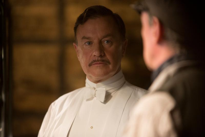 Mummy On The Orient Express - Prof Moorhouse (Christopher Villiers) (Credit: Adrian Rogers, BBC/BBC Worldwide 2014)