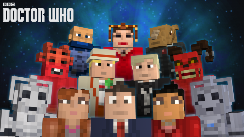 Minecraft - Doctor Who Skins Vol II