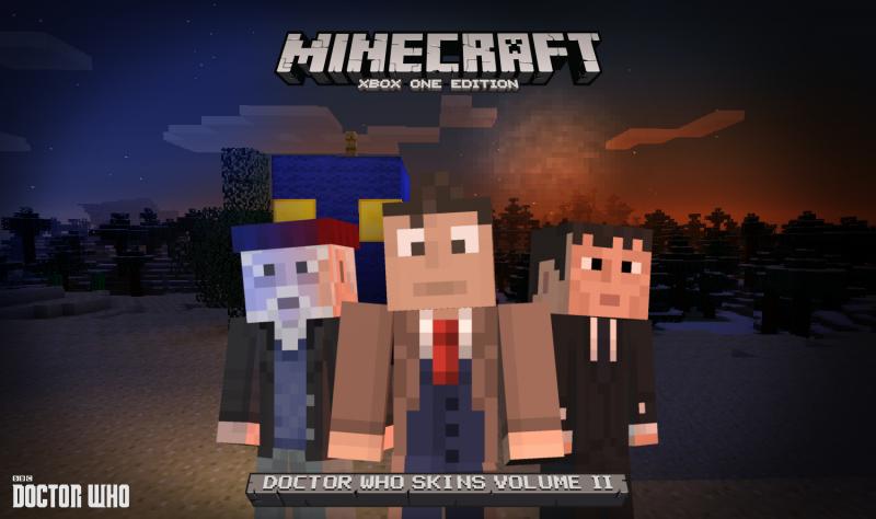 Minecraft - Doctor Who Skins Vol II