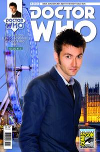 Doctor Who: Tenth Doctor #14 (SDCC Exclusive Cover) (Credit: Titan Comics)