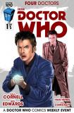 Doctor Who: Four Doctors Cafe Anime Variant Cover (Credit: titan / Mariano Laclaustra)