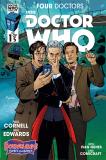 Doctor Who: Four Doctors Borderlands Variant Cover (Credit: titan / Kelly Yates)