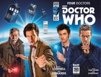 Doctor Who: Four Doctors Books-A-Million Variant Covers  (Credit: titan / Joe Corroney)