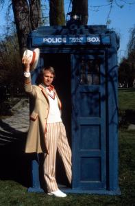 Peter Davison as The Doctor (Credit: BBC)