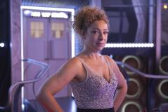 Alex Kingston as River Song in the 2015 Christmas Special (Credit: BBC/Jon Hall)