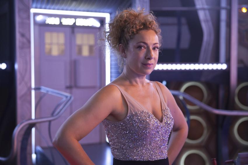 Alex Kingston as River Song in the 2015 Christmas Special (Credit: BBC / Jon Hall)