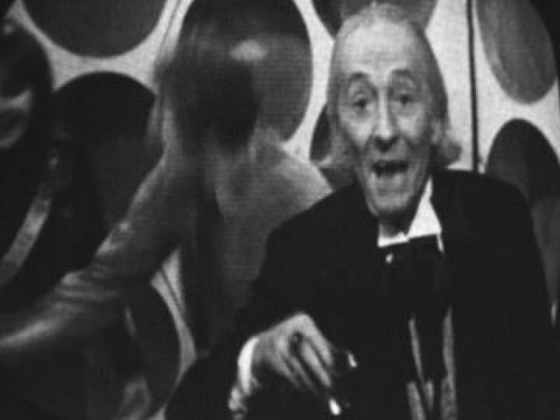 The Doctor wishes a very merry Christmas in The Feast of Steven