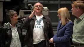 The Underwater Menace DVD: The Television Centre of the Universe: Janet Fielding, Peter Davison, Yvette Fielding and Mark Strickson (Credit: BBC Worldwide)