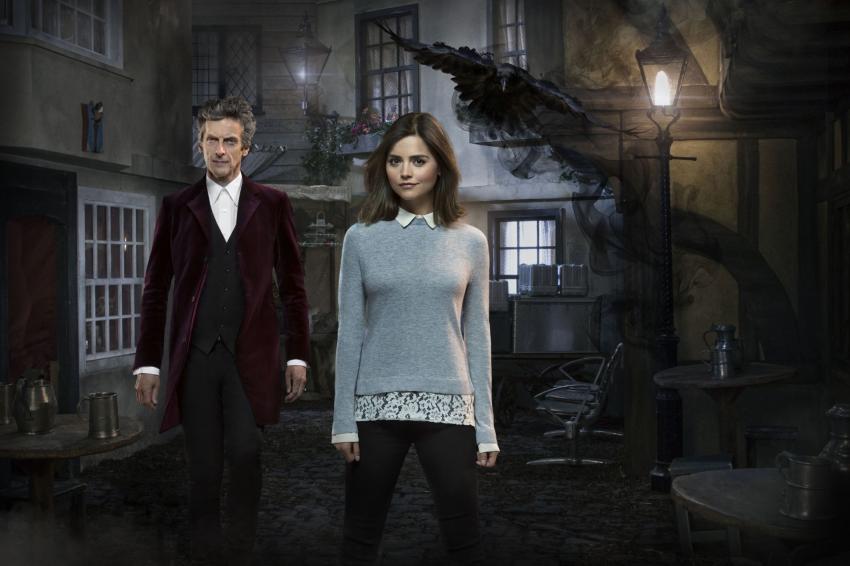 Face The Raven: The Doctor and Clara, as played by Peter Capaldi and Jenna Colman (Credit: BBC/Simon Ridgway)