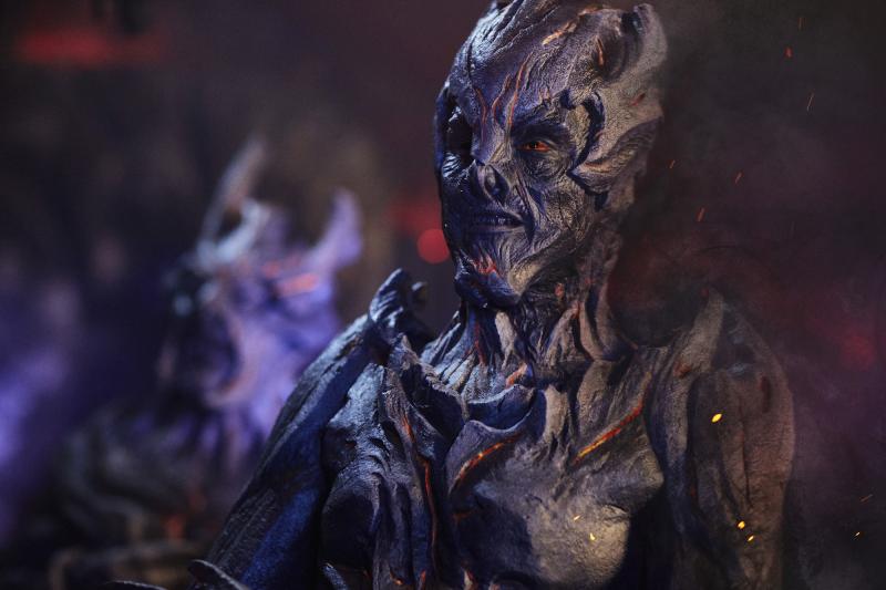 Class - Ep4 - Co-Owner Of A Lonely Heart - Kharrus (KELLY GOUGH) (Credit: BBC/Simon Ridgeway)